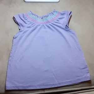 Purple toddler girl shirt